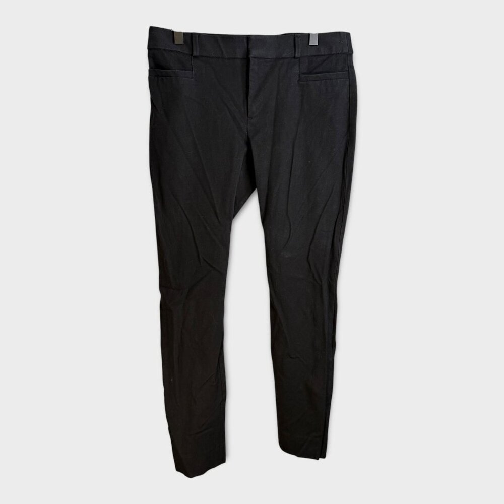 Banana Republic Sloan Black‎ Trouser Pant Size 2